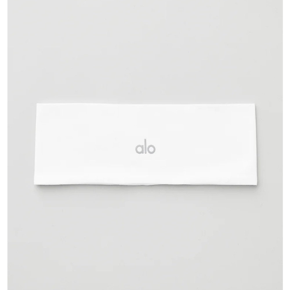 Alo White Fitness Headband